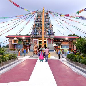 Temple in the city of Nadi on the main island of Fiji.